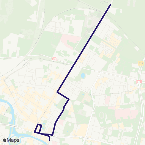ZDMiKP Bydgoszcz Rondo Toruńskie — Plac Kościeleckich map