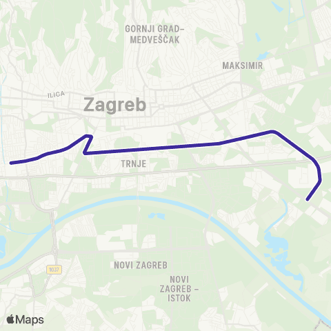 ZET Ljubljanica - Savišće map