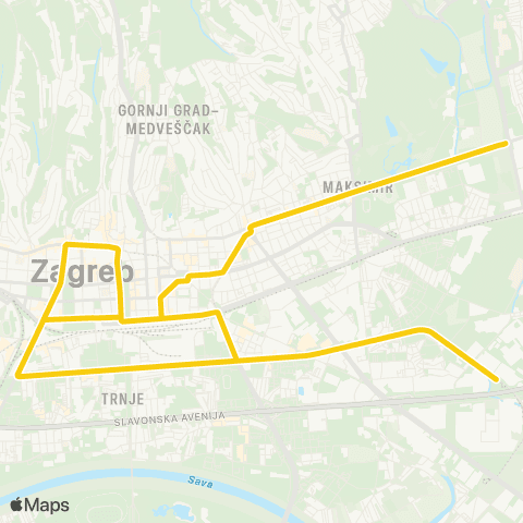 ZET Žitnjak-Trg Ž. Fašiz map