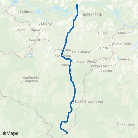 ZET S.Most-Lipnica-H. S. map