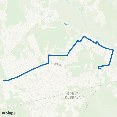 ZET Dubrava-Trn.-Dubec map