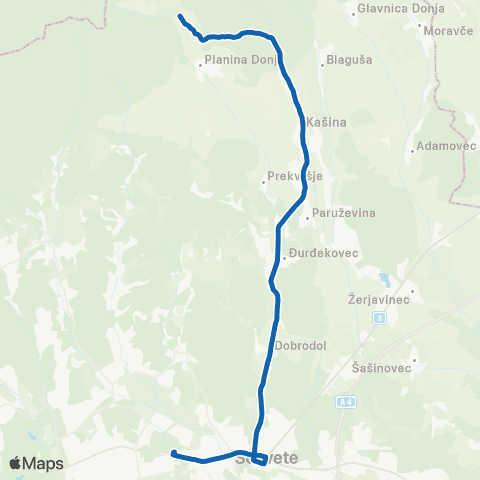ZET Dubec-Ses.-Kaš.-P.G. map