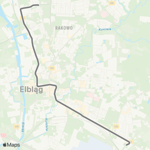 ZKM Elbląg Druska - Ogólna map