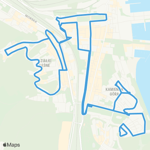 ZKM Gdynia Norwida - Norwida map