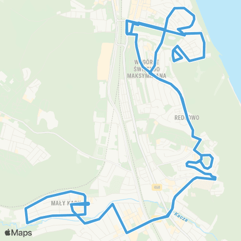 ZKM Gdynia Norwida - Norwida map