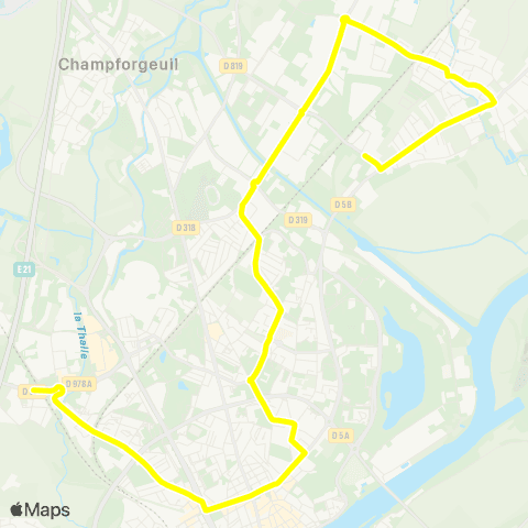 Zoom Circuits Specifiques map