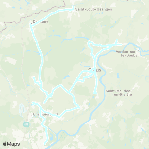 Zoom Résazoom Plaine Nord map