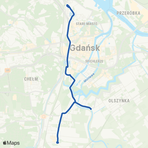 ZTM Gdańsk  map