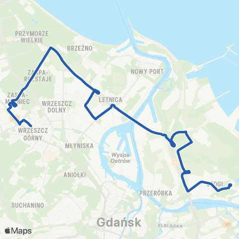 ZTM Gdańsk  map