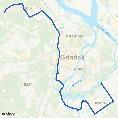 ZTM Gdańsk  map
