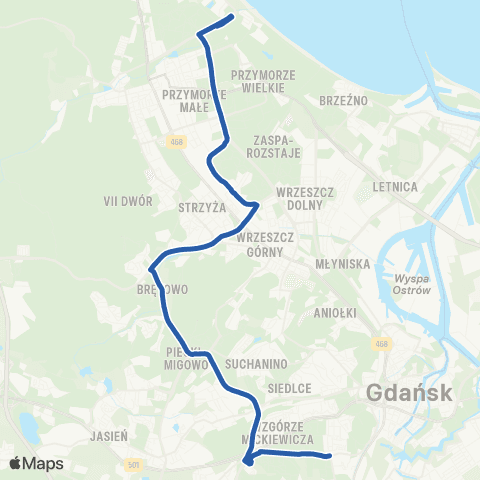 ZTM Gdańsk  map