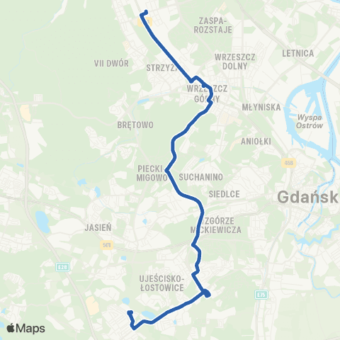 ZTM Gdańsk  map
