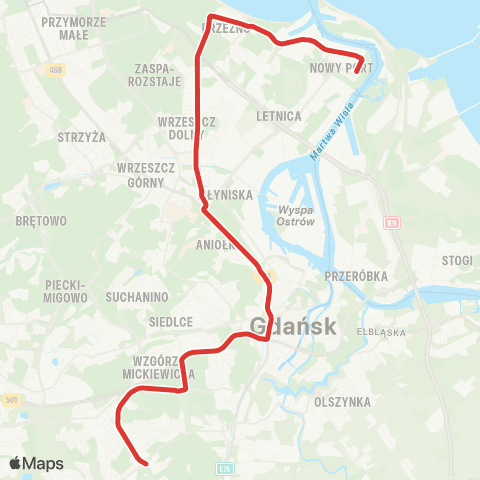 ZTM Gdańsk  map