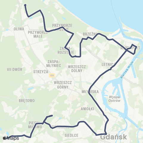 ZTM Gdańsk  map