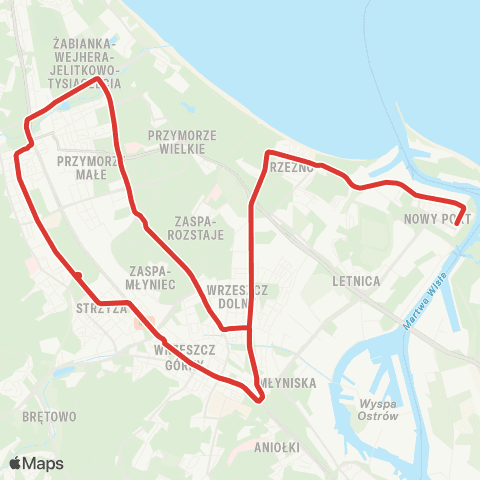 ZTM Gdańsk  map