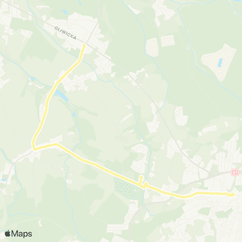 Zarząd Transportu Metropolitalnego GZM Wygoda skrzyżowanie - Mikołów dworzec map