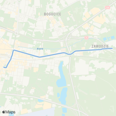 Zarząd Transportu Metropolitalnego GZM Koszutka Słoneczna pętla - Katowice plac Miarki map