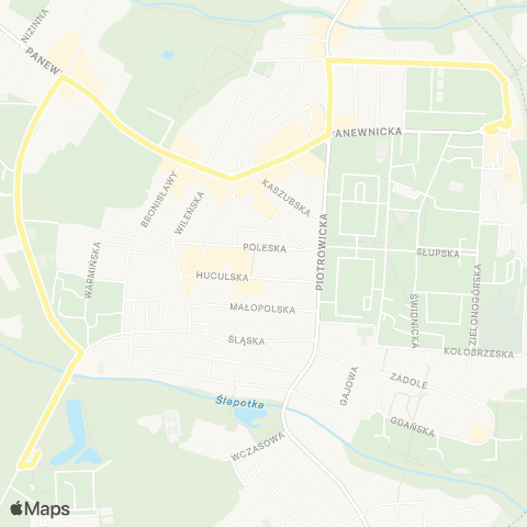 Zarząd Transportu Metropolitalnego GZM Ligota dworzec PKP - Ligota Akademiki map