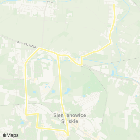 Zarząd Transportu Metropolitalnego GZM Przełajka pętla - Przełajka pętla map