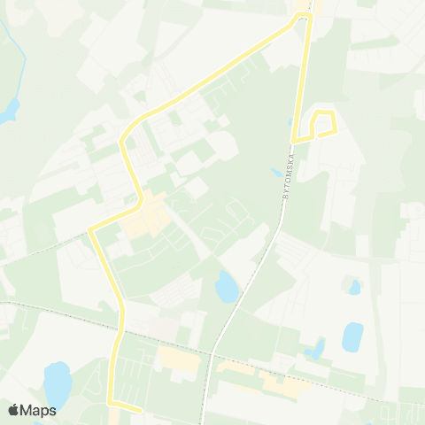 Zarząd Transportu Metropolitalnego GZM Chropaczów Wiślan - Piaśniki szkoła Nr 1 map