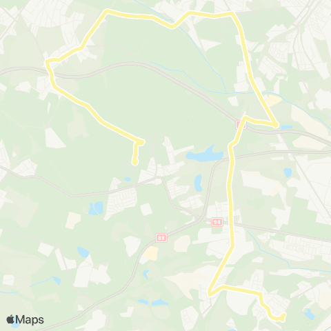 Zarząd Transportu Metropolitalnego GZM Miechowice pętla - Szombierki osiedle map