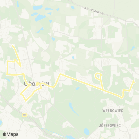 Zarząd Transportu Metropolitalnego GZM Siemianowice plac Skargi - Chorzów Oswaldów map