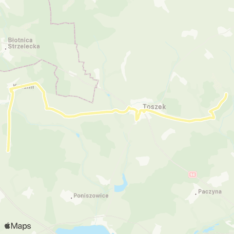 Zarząd Transportu Metropolitalnego GZM Wilkowiczki Las - Proboszczowice map