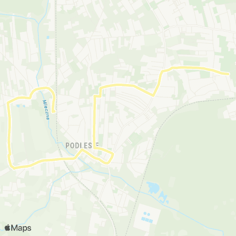 Zarząd Transportu Metropolitalnego GZM Kostuchna szkoła - Podlesie PKP map