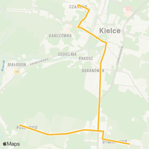 ZTM Kielce  map