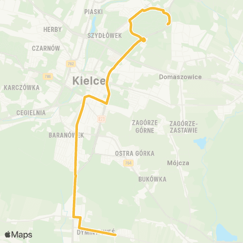 ZTM Kielce  map