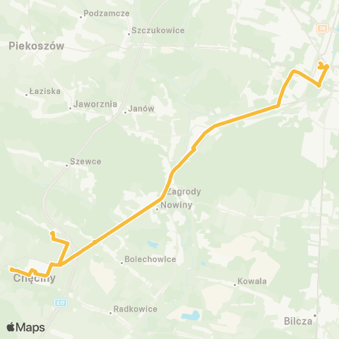 ZTM Kielce  map