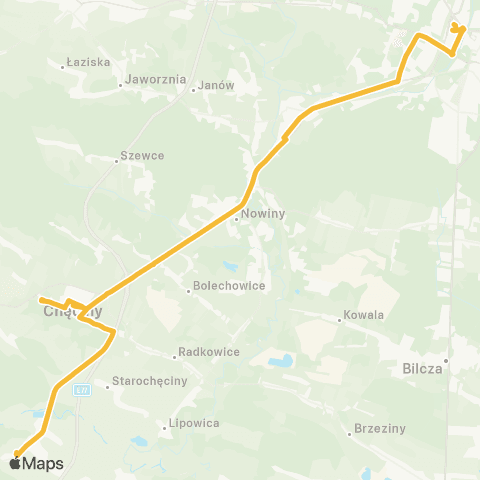 ZTM Kielce Dworzec / Autobusowy-Tokarnia map