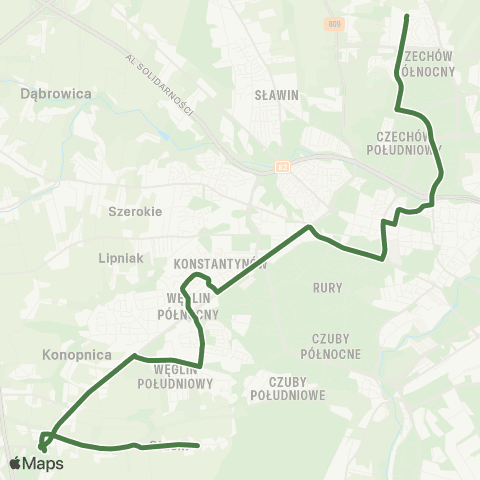 ZTM Lublin  map