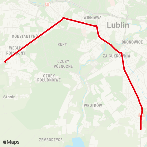 ZTM Lublin  map