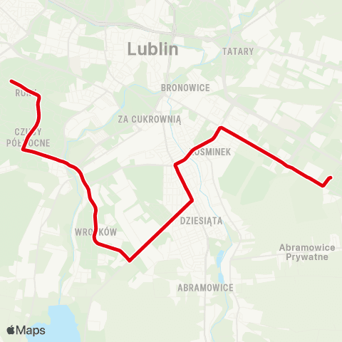 ZTM Lublin  map