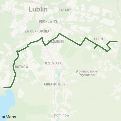ZTM Lublin  map