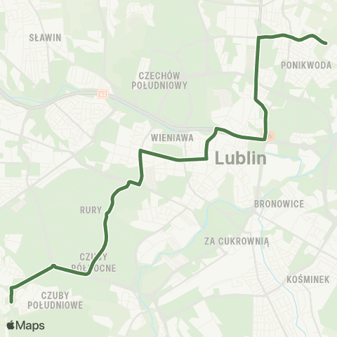 ZTM Lublin  map