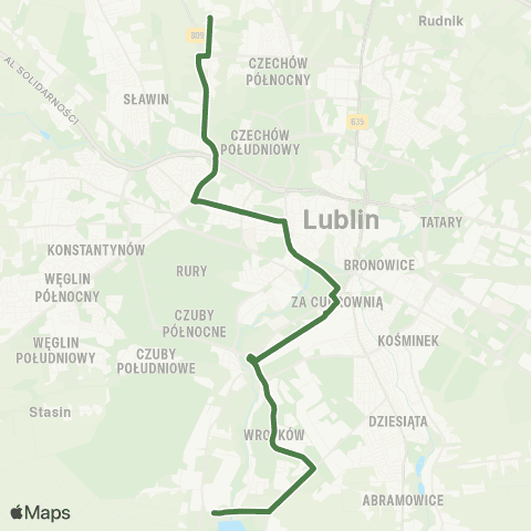 ZTM Lublin  map