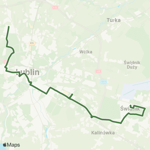 ZTM Lublin  map