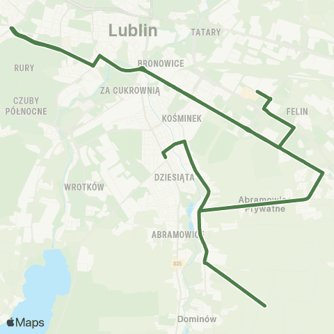 ZTM Lublin  map