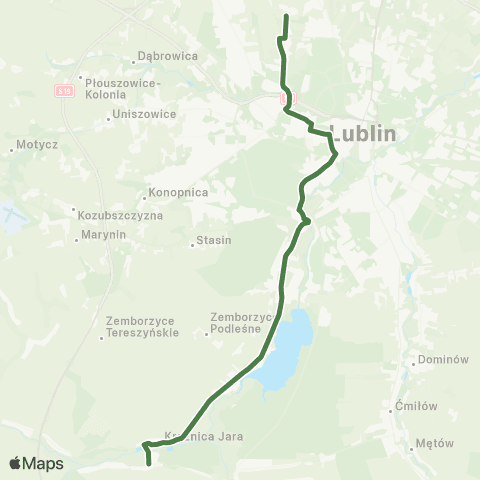 ZTM Lublin  map