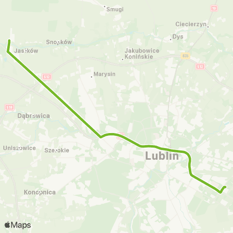 ZTM Lublin  map