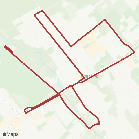 ZTM Poznań Junikowo - Junikowo map