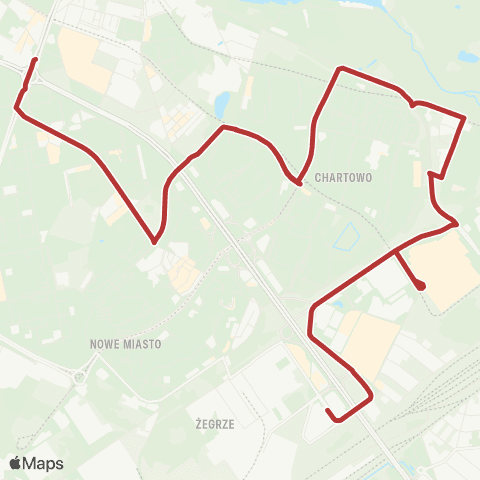 ZTM Poznań Krzywoustego - Rondo Rataje|Rondo Rataje - Krzywoustego map