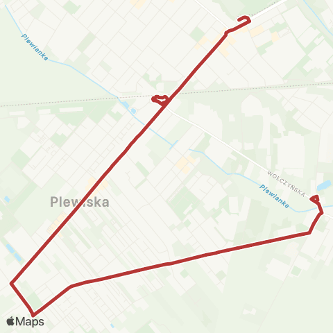 ZTM Poznań Junikowo - Wołowska|Wołowska - Junikowo map