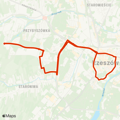 RTM Rzeszów  map