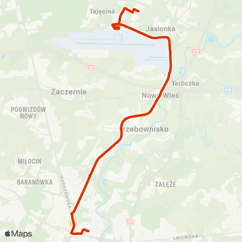 RTM Rzeszów  map