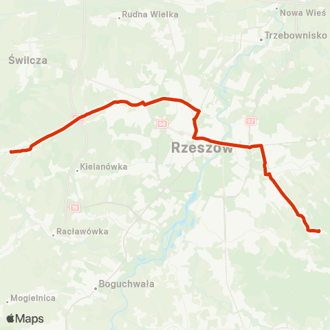 RTM Rzeszów  map
