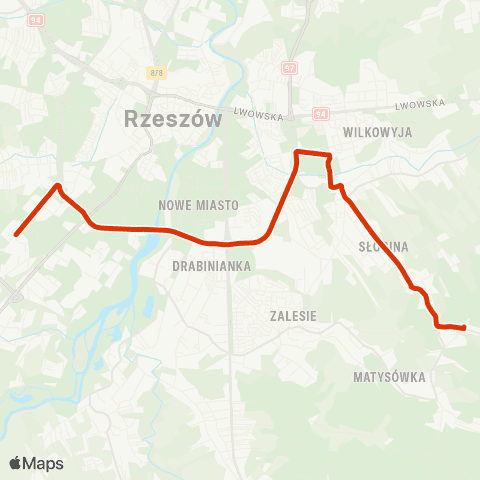 RTM Rzeszów  map