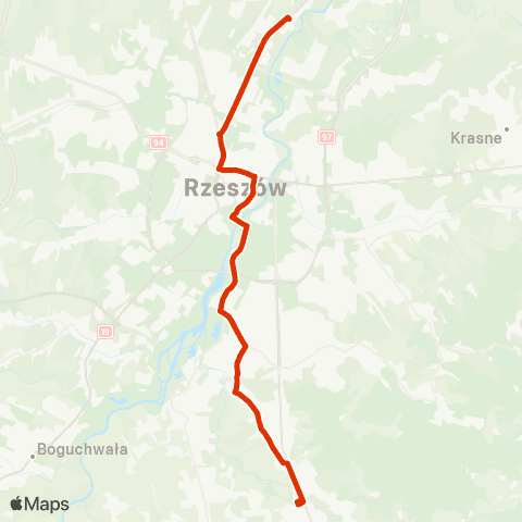 RTM Rzeszów  map